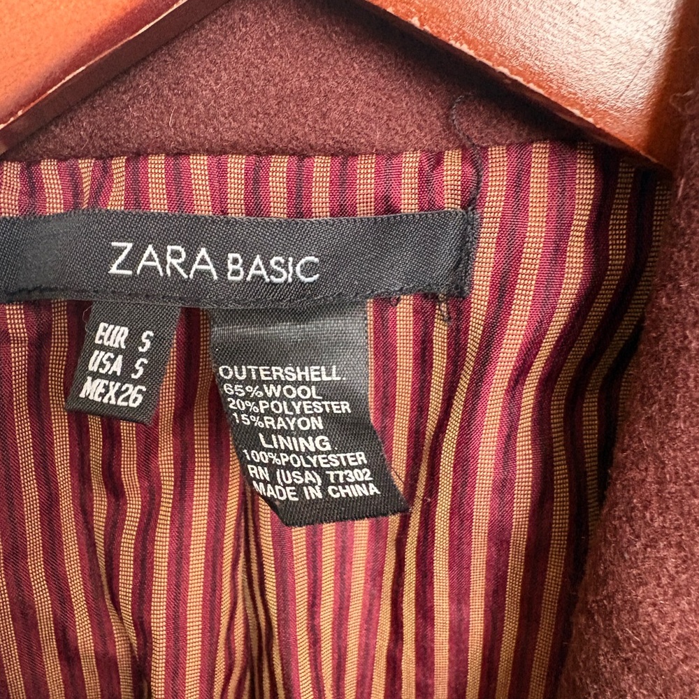 Zara Basic Women's Utility Jacket - Brown - image 2